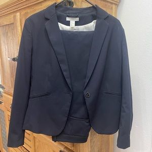 Navy blue H&M suit